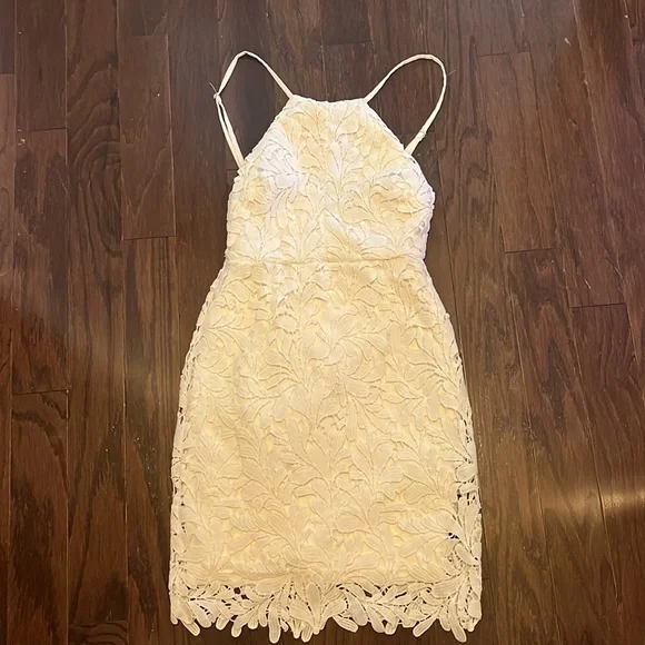 Lulus Halter dress - Picture 2 of 7